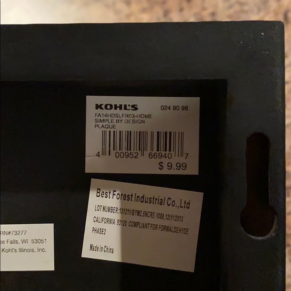 Box/Shelf Sign - Picture 2 of 2